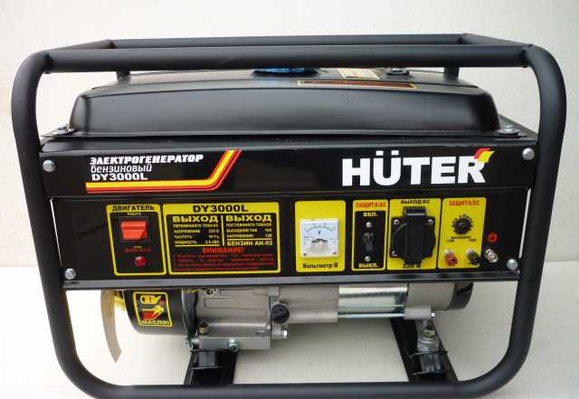 Бензиновая электростанция Huter DY3000L