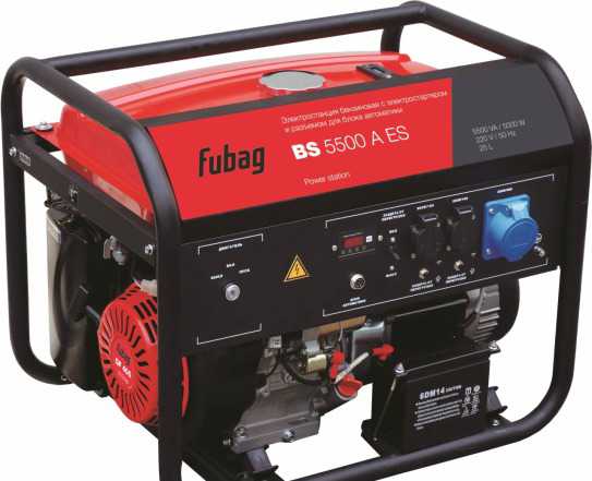 Генератор Fubag BS 5500 A ES