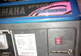 Генераторы Ямаха YG6600de, EF2000is