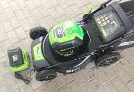 Аккумуляторная газонокосилка Greenworks Pro 80V