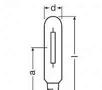 Лампа натриевая днат Osram NAV-T 70W Е27