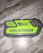 G-MAX 40V 4 А. ч Li-Ion Аккумулятор. G40B4