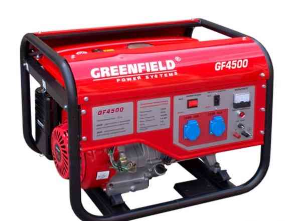 Бензиновый генератор GreenField GF4500E 3.5 Квт