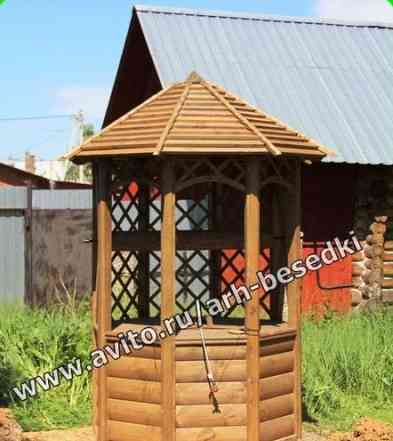 Колодец, домик деревянный на колодец, колодцы 1600